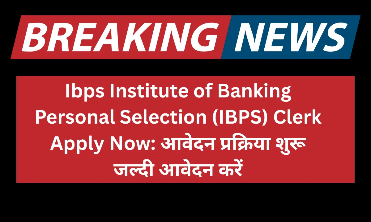 Ibps Institute of Banking Personal Selection